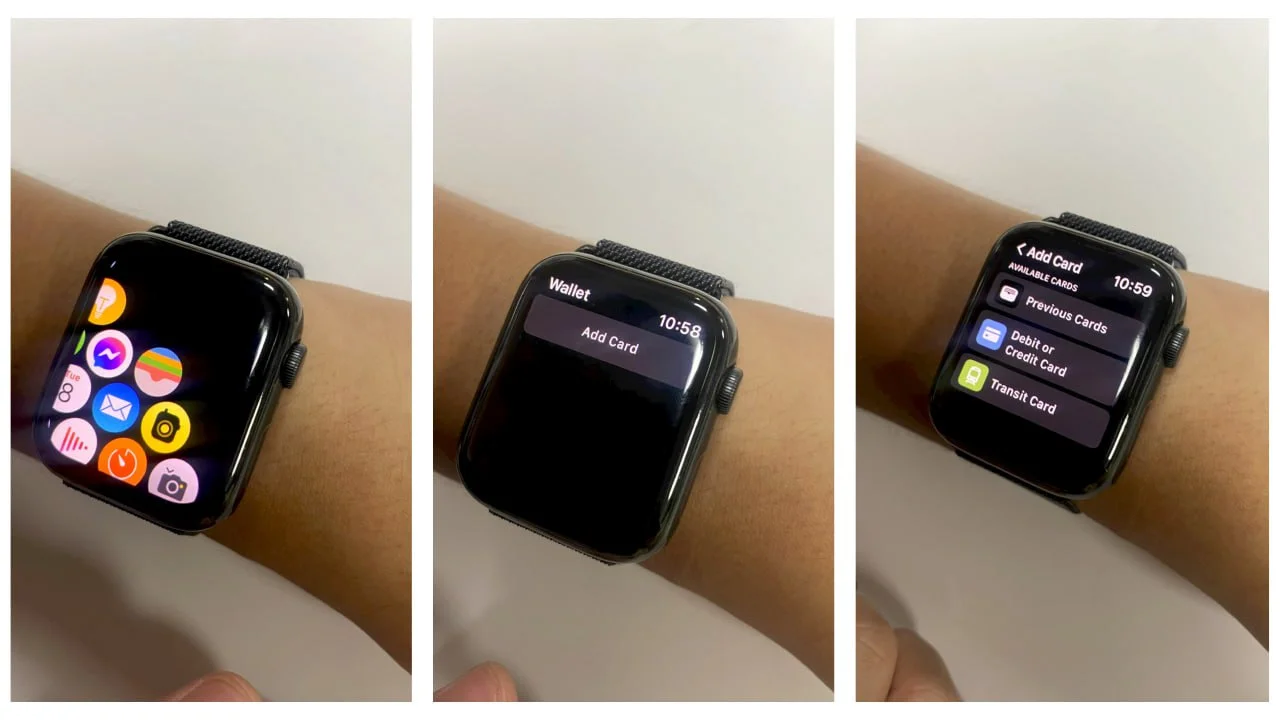 Cách thêm thẻ Visa vào ứng dụng Ví trên Apple Watch