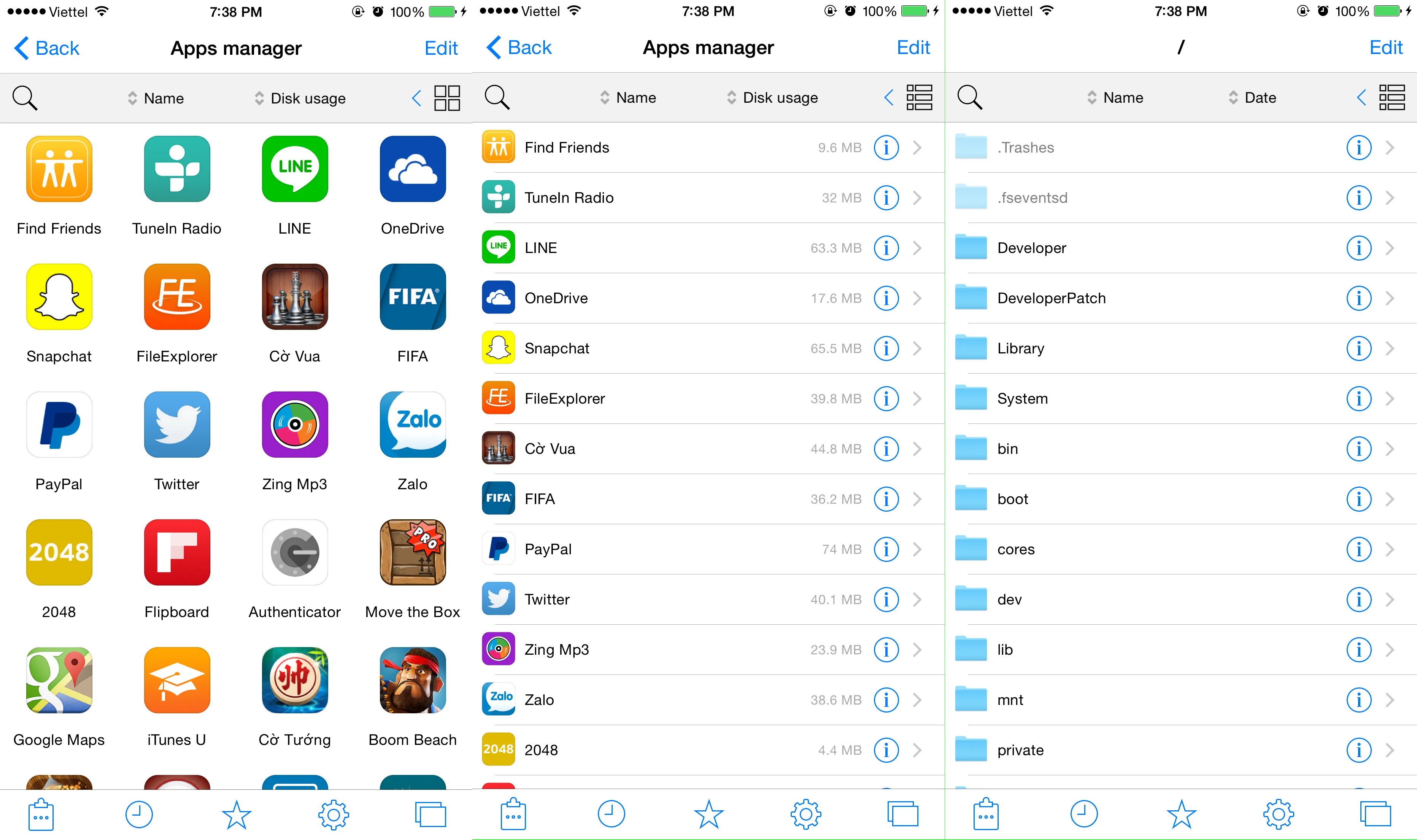 cài đặt ứng dụng Filza trên iPhone mà không cần Jailbreak