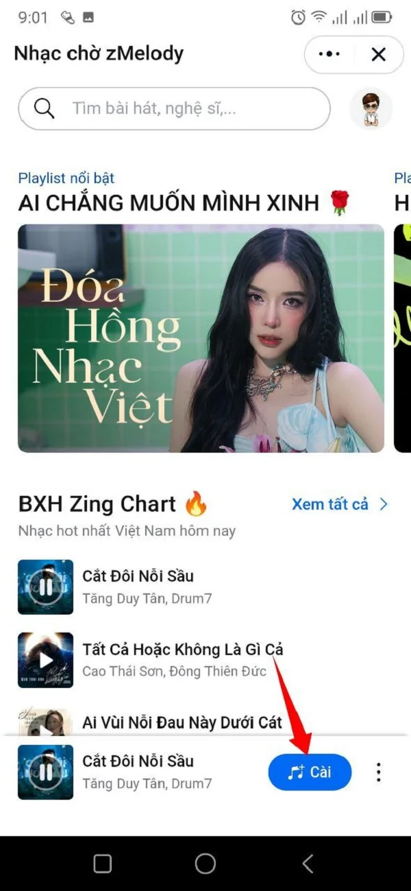 Hướng dẫn cài nhạc nhờ khi người khác gọi đến trên Zalo