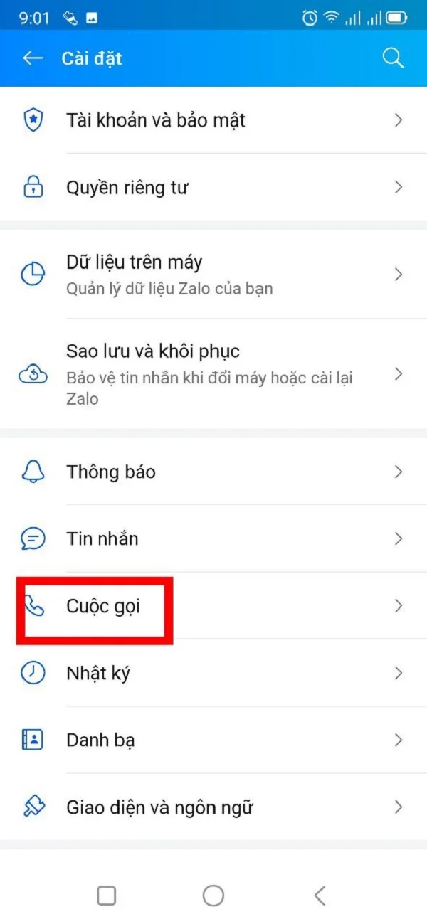 Hướng dẫn cài nhạc nhờ khi người khác gọi đến trên Zalo