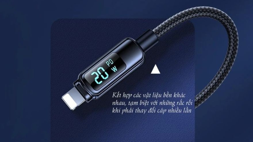 5 cáp sạc Type C sang Lightning