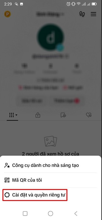 Chặn nội dung nhạy cảm trên TikTok