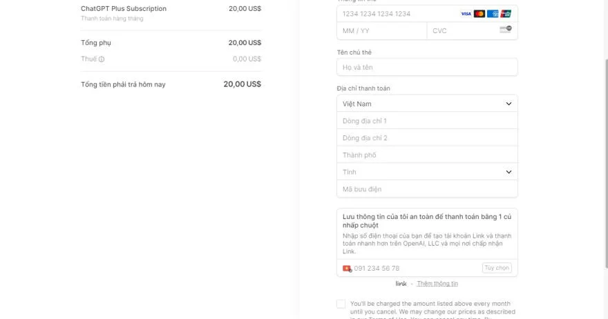 ChatGPT đã cho phép người dùng Việt Nam đăng ký bằng số điện thoại