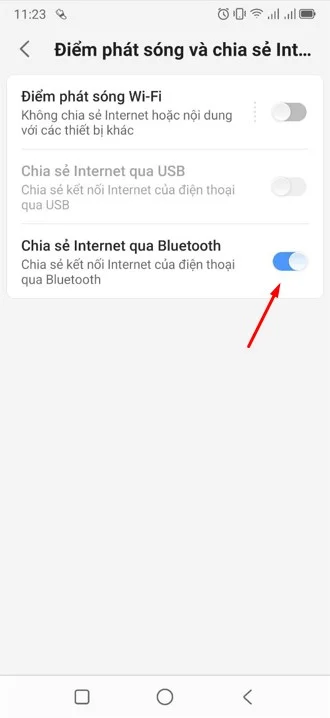 Hướng dẫn chia sẻ Wi-Fi qua Bluetooth trên Android