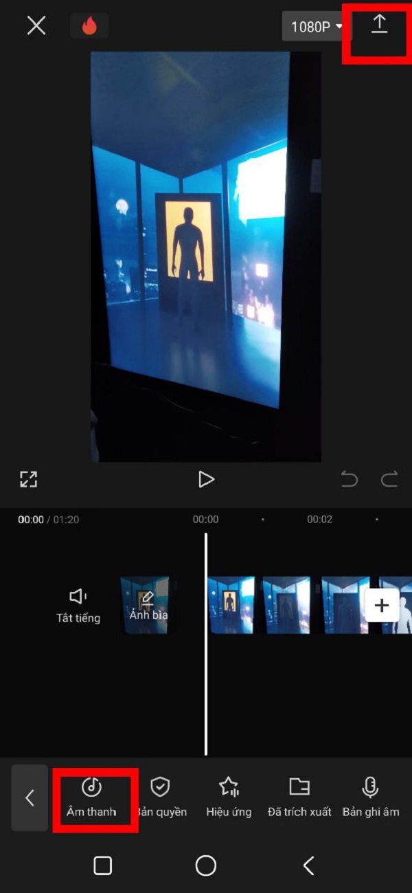 Chỉnh sửa video trên Capcut​