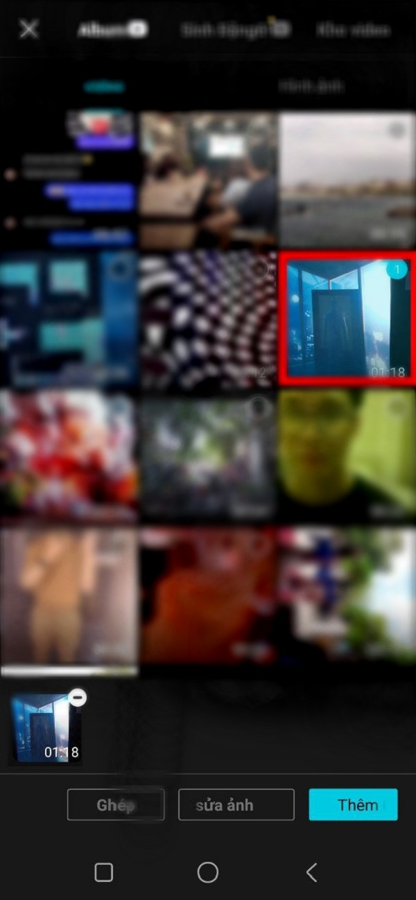 Chỉnh sửa video trên Capcut