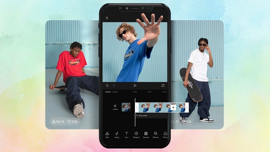 Chỉnh sửa video trên Capcut