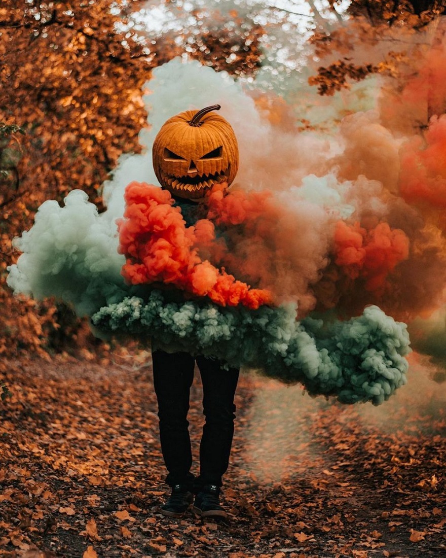 Chụp ảnh Halloween