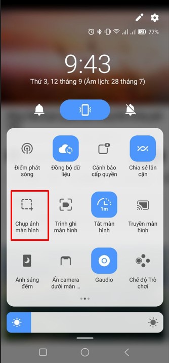 Chụp màn hình trên Android