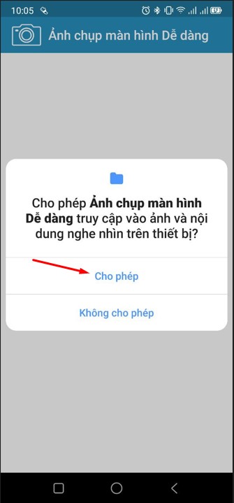 chụp màn hình trên Android