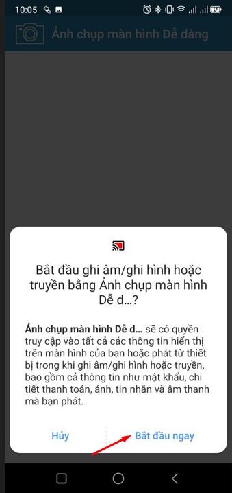 chụp màn hình trên Android