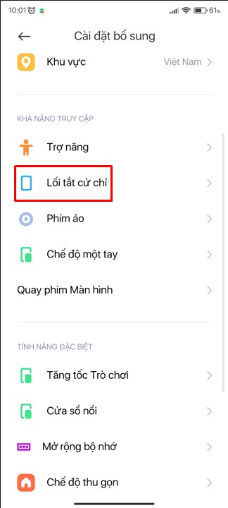 Chụp màn hình Android