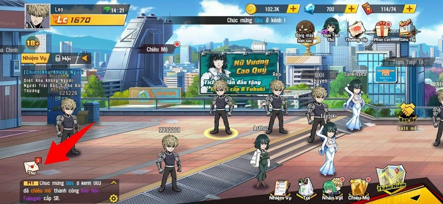 One Punch Man the Strongest VNG 