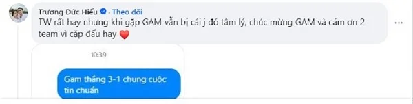 Cộng đồng nói gì trận GAM và Team Whales