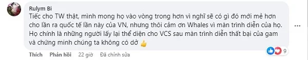 Cộng đồng nói gì trận GAM và Team Whales