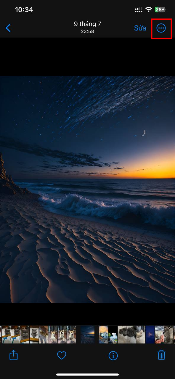 Công thức chỉnh ảnh trên iPhone không cần App