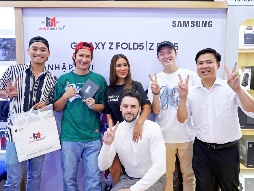 Dàn KOL đình đám hội tụ trong ngày mở bán các sản phẩm mới của Samsung