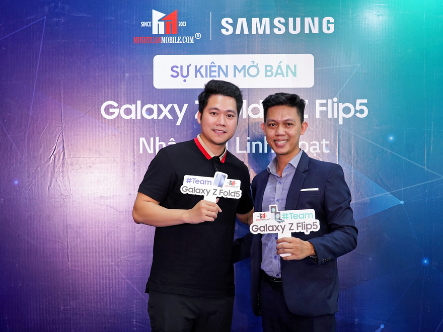 Dàn KOL đình đám hội tụ trong ngày mở bán các sản phẩm mới của Samsung