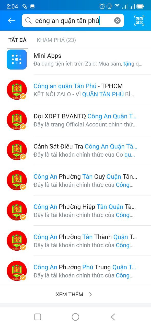 Hướng dẫn cách đăng ký thường trú, tạm trú trên Zalo