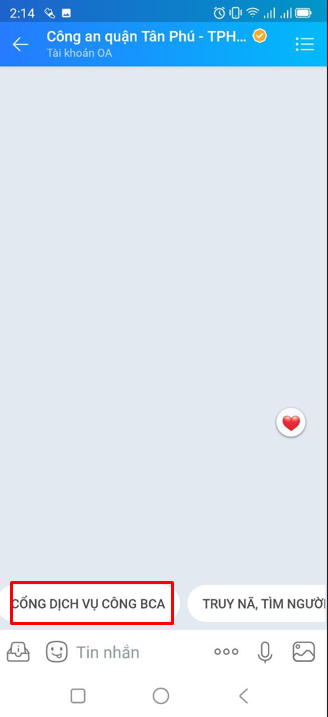 Hướng dẫn cách đăng ký thường trú, tạm trú trên Zalo