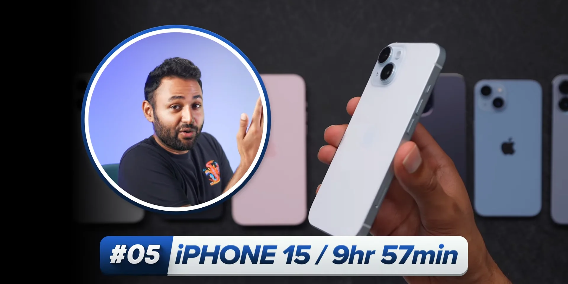 Đánh giá tổng quan pin iPhone 15