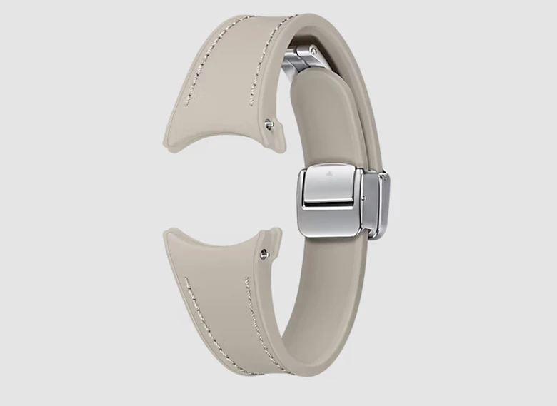 Dây da khóa D từ tính Hybrid Samsung Galaxy Watch, Bản nhỏ, Size S/M