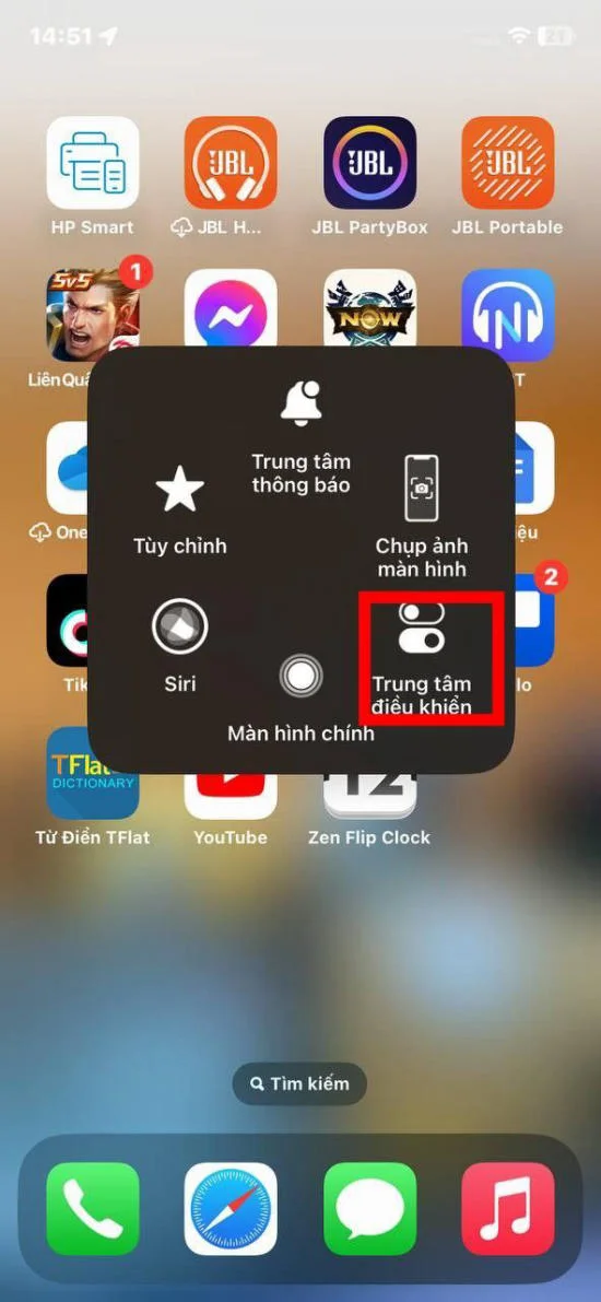 Điều chỉnh chế độ sáng