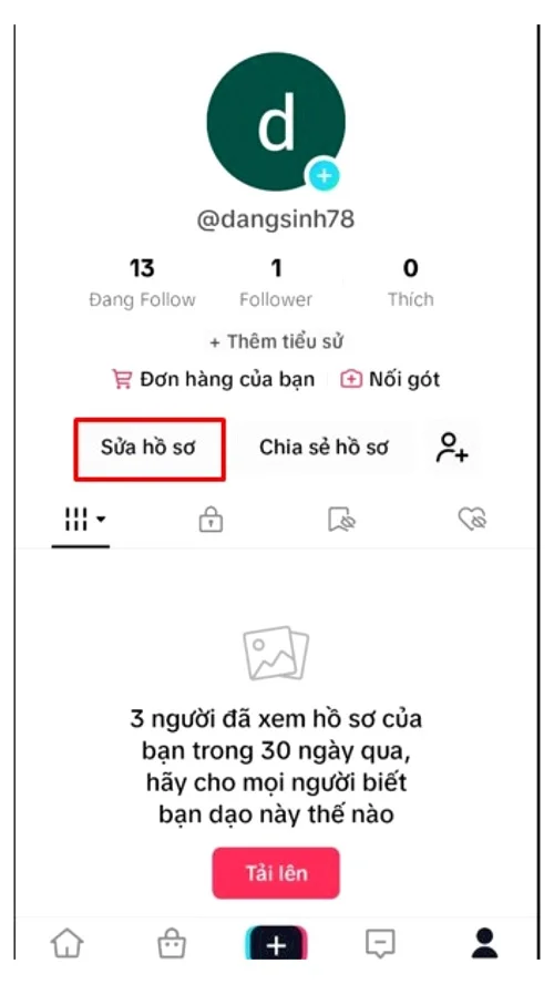 Hướng dẫn đổi Avatar trên TikTok 