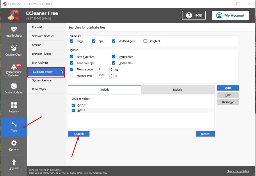 Giải phóng ổ đĩa C