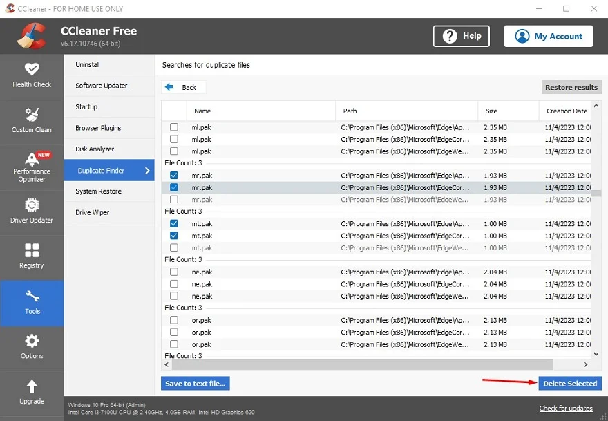Giải phóng ổ đĩa C