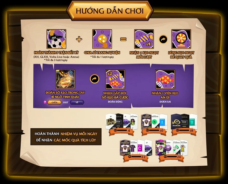 hướng dẫn event halloween FC Online 4