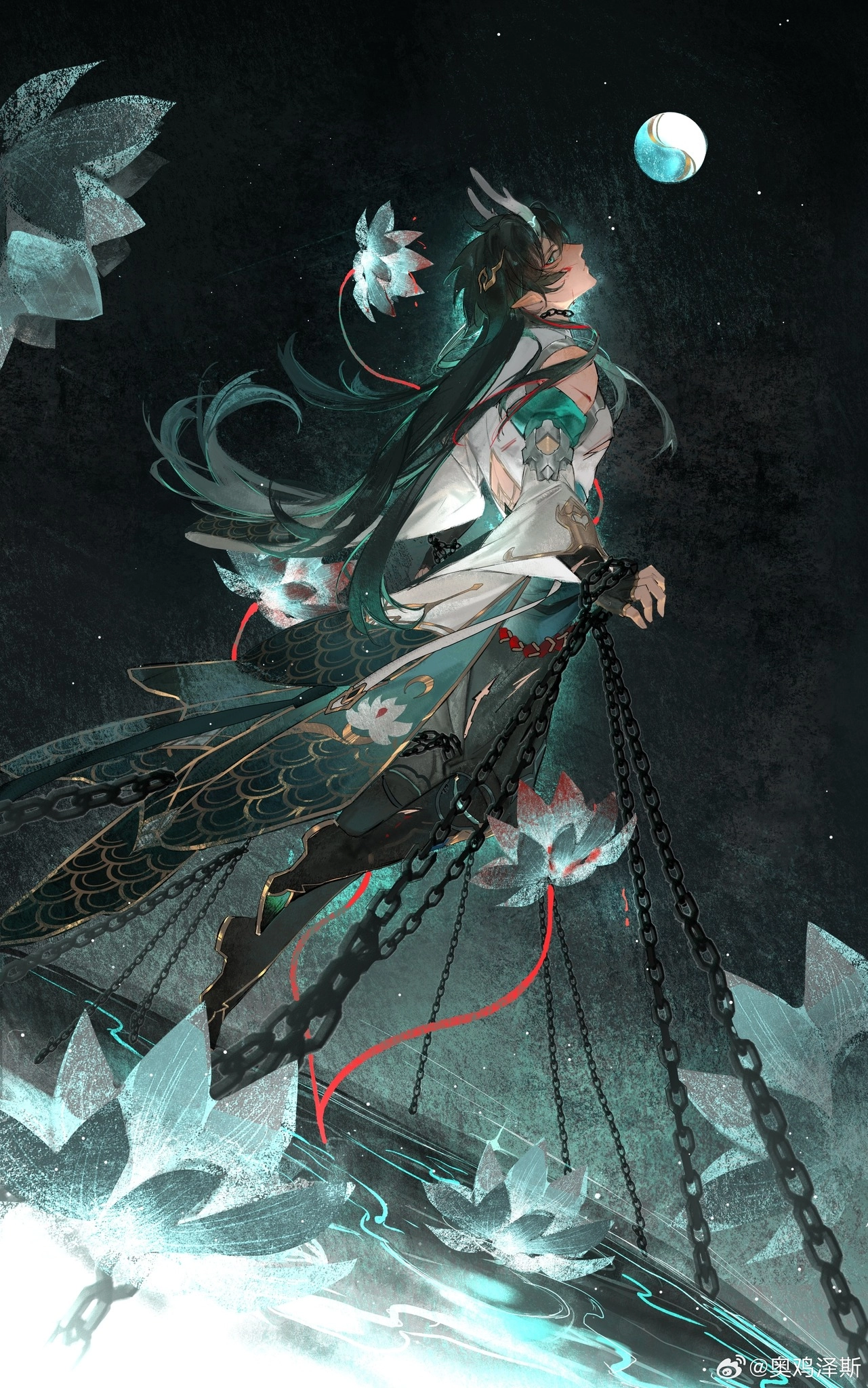 fanart được tuyển chọn của Dan Heng trong Honkai Star Rail