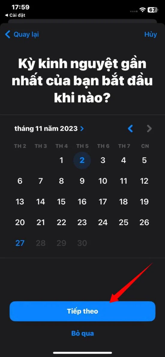Ghi chi tiết sức khỏe