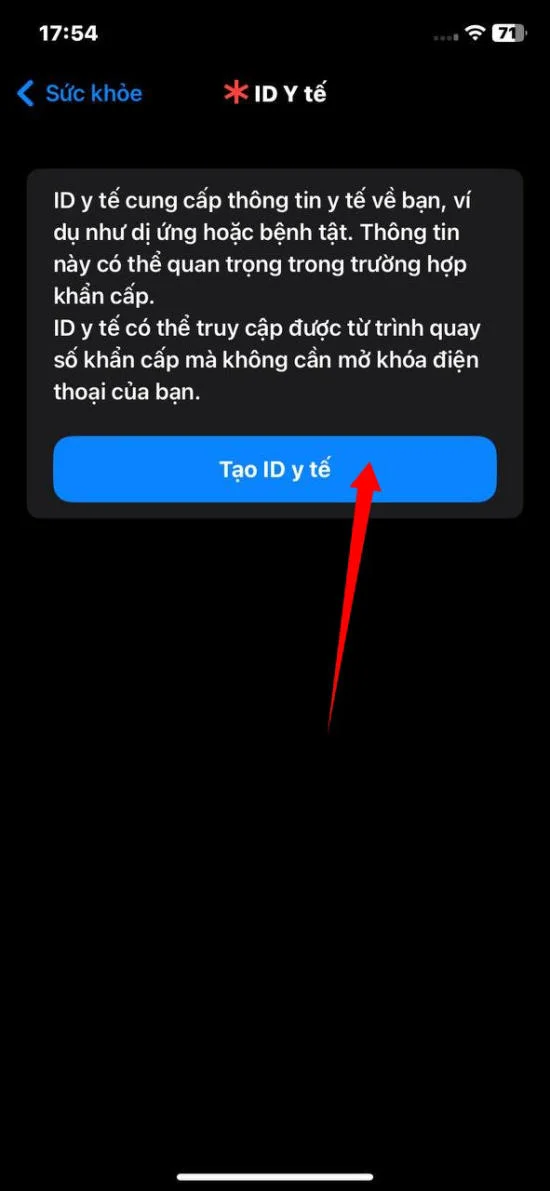 Ghi chi tiết sức khỏe