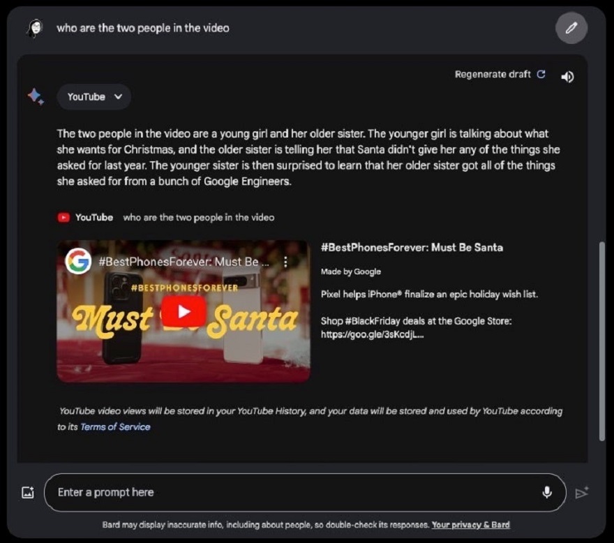 Google có thể hiểu được nội dung Video