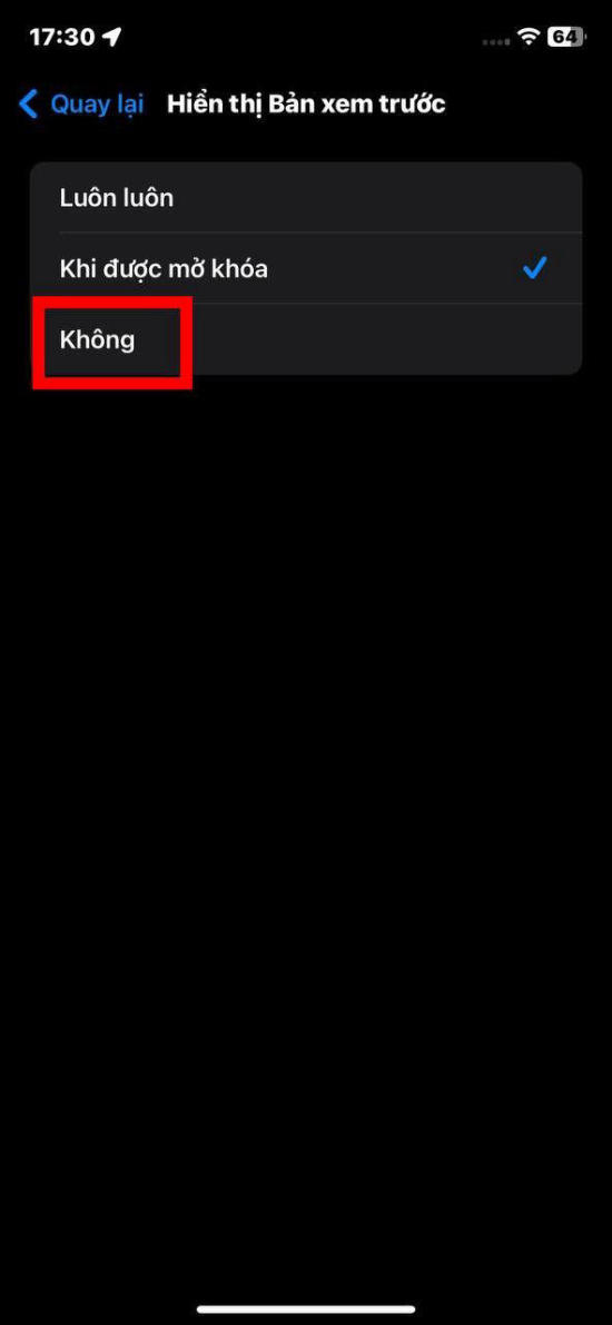 Cách hạn chế người khác nhìn lén màn hình điện thoại iPhone