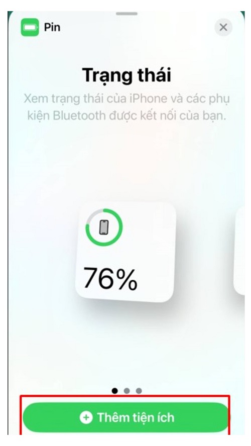 Hiện phần trăm pin trên iPhone 15 series