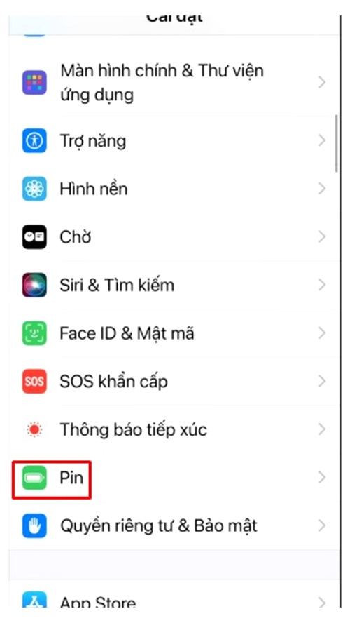 Hiện phần trăm pin trên iPhone 15 series