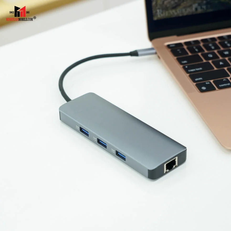 Hub chuyển đổi 9 in 1 Type-C Port Hub 