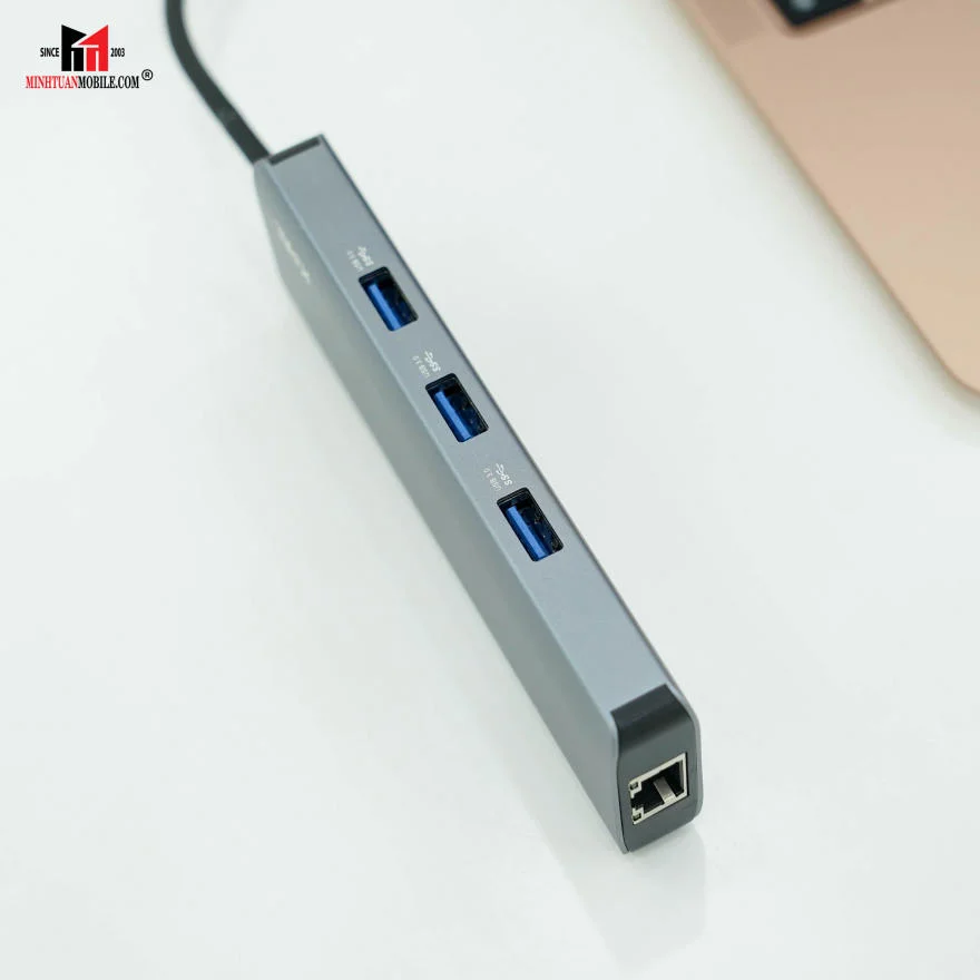 Hub chuyển đổi 9 in 1 Type-C Port Hub 