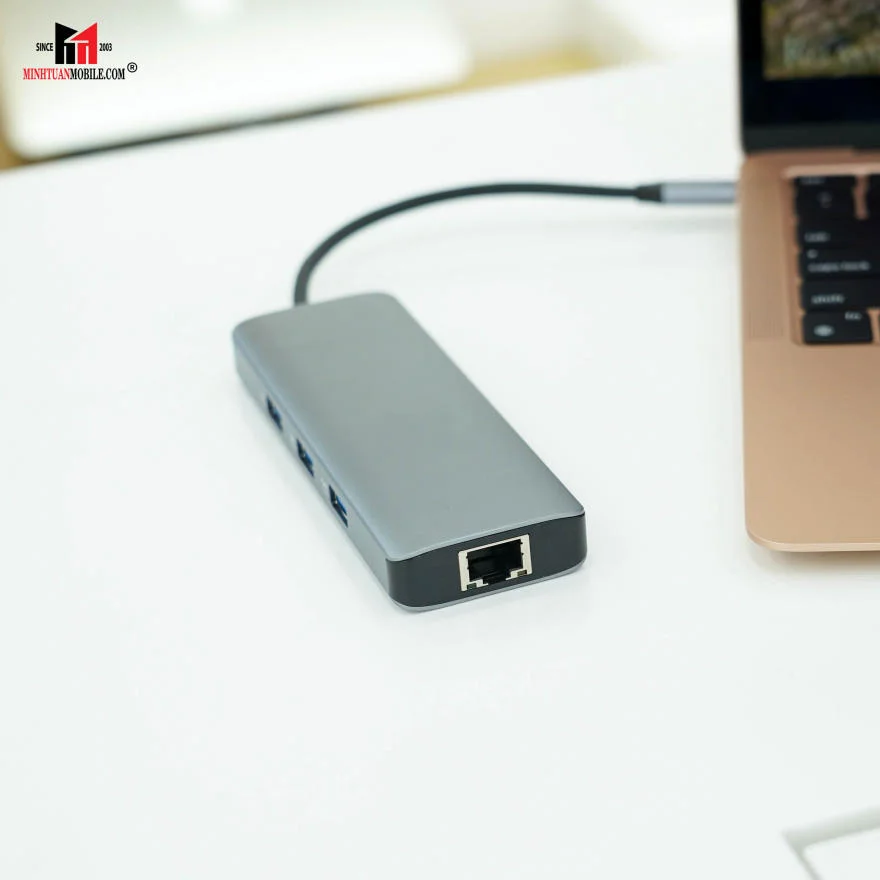 Hub chuyển đổi 9 in 1 Type-C Port Hub 