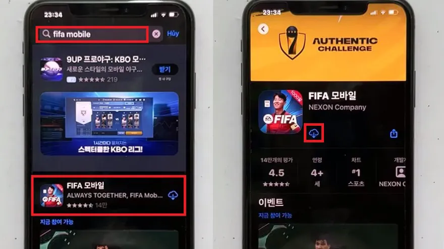 tải fifa mobile nexon