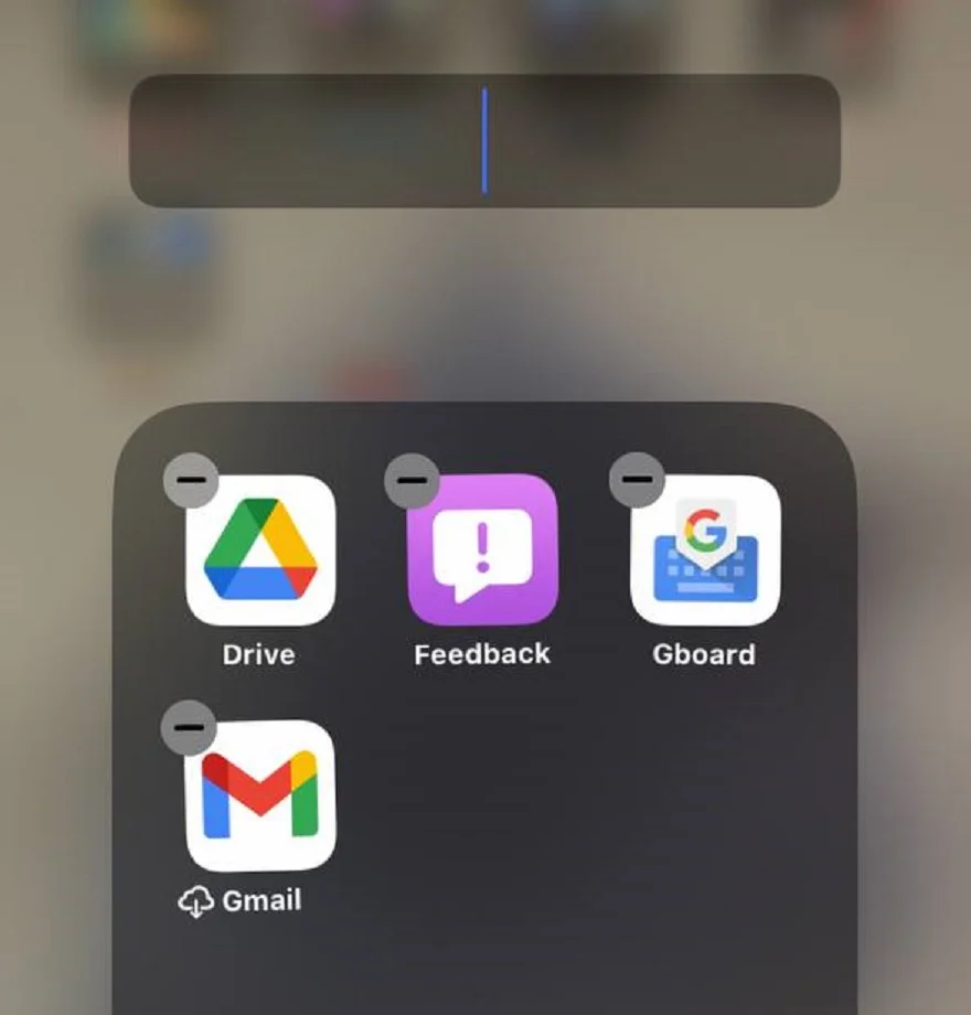 sắp xếp app trên iPhone
