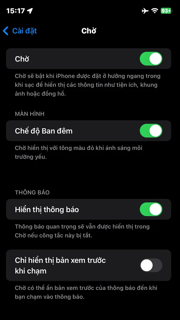 iOS 17.1 tính năng tiện ích