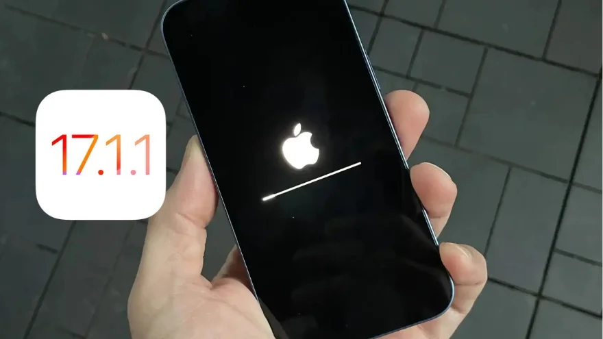 iOS 17.1.1 nóng máy hao pin