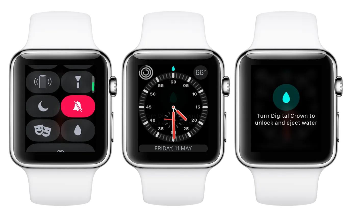 Làm gì khi Apple Watch bị rơi vào nước