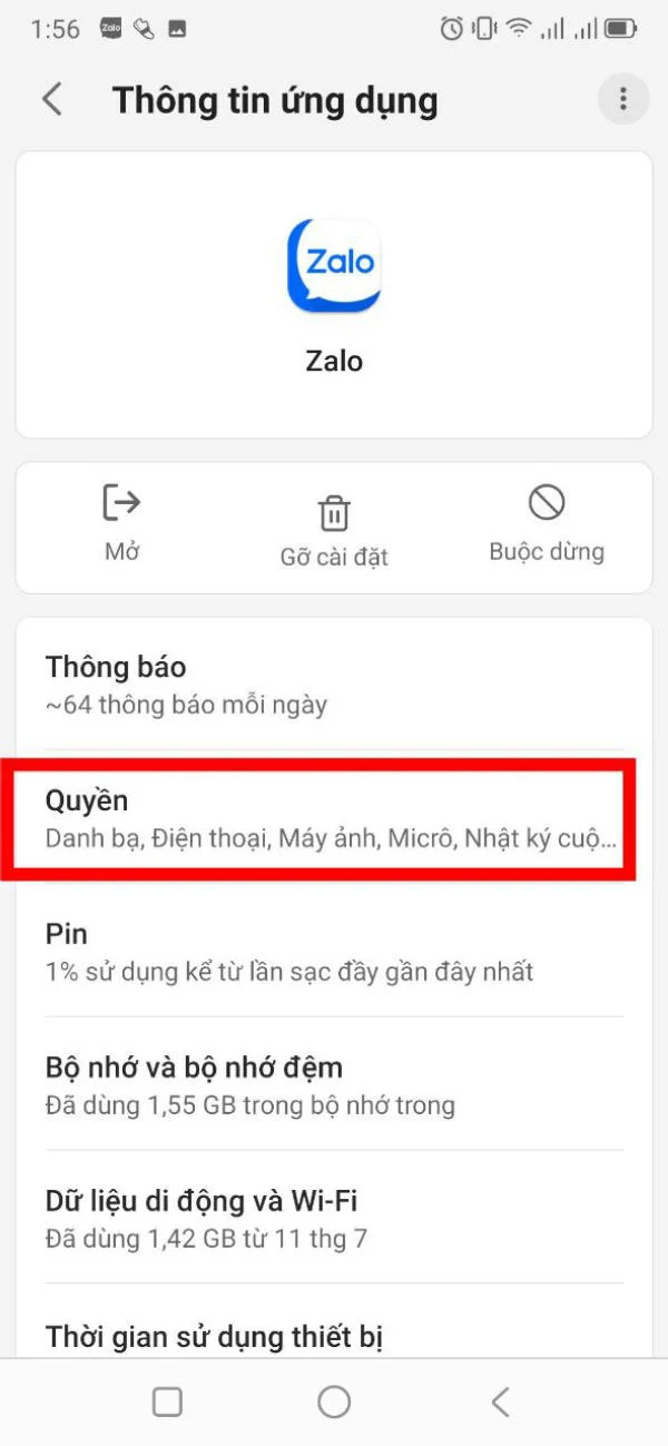 Khắc phục lỗi mất tiếng khi gọi trên Zalo