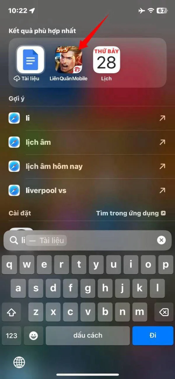 Khắc phục lỗi mất ứng dụng trên iPhone
