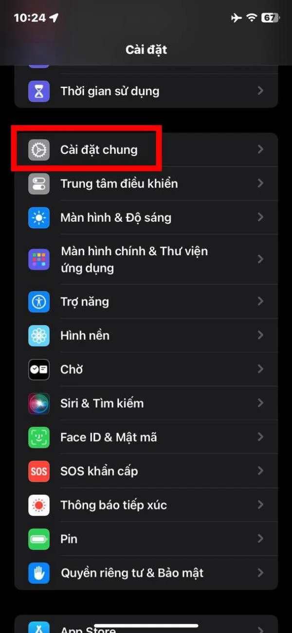Khắc phục lỗi mất ứng dụng trên iPhone