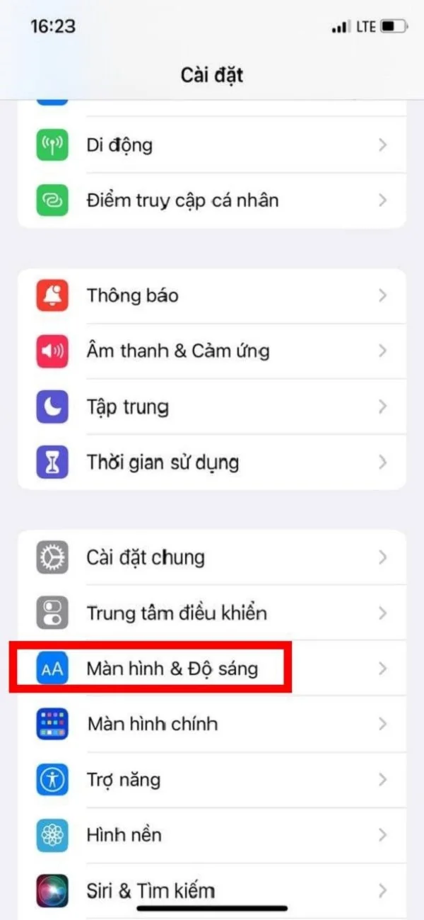 Khắc phục lỗi màn hình iPhone bị phóng to